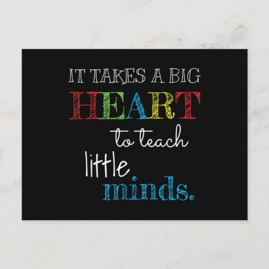 Teacher- Teacher Appreciation- Teacher Briefkaart (Voorkant)