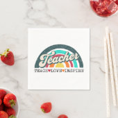 Teacher tekst ontwerp servet (Insitu)