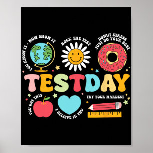 Teacher Test Dag Motivatie Teacher Starr Te Poster