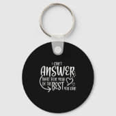 Teacher Test Day Gift Testing Quote State Exam Lad Sleutelhanger (Voorkant)