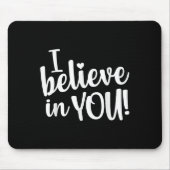 Teacher Test Day I Believe In You Testing Exam Pro Muismat (Voorkant)