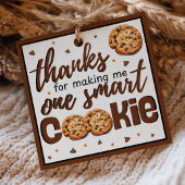 Teacher Thank You One Smart Cookie Gift Bedankjes Labels