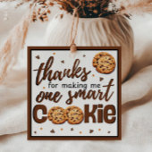 Teacher Thank You One Smart Cookie Gift Bedankjes Labels