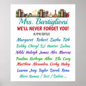 Teacher Thank You Poster (Voorkant)