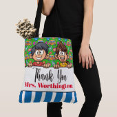 TEACHER Thank You With Names on BACK! Tote Bag (Dichtbij)