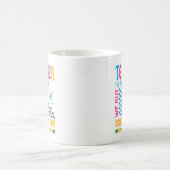 TEACHER The Freedom Tour Funny End of Year Teacher Koffiemok (Center)