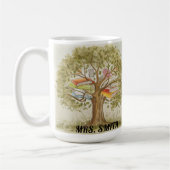  Teacher Tree waarderingsgeschenk Koffiemok (Links)
