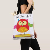 Teacher Uil Print All Over Bag Tote Bag (Dichtbij)