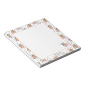 Teacher Valentijn Gepersonaliseerde Kevers Liefde Notitieblok (Schuin)