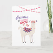 Teacher Valentine Card from Student | Cute Animals Kaart (Voorkant)