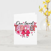 Teacher Valentine Loved Teacher Valentine's Day Co Kaart (Gele Bloem)