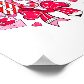 Teacher Valentine Loved Teacher Valentine's Day Co Poster (Hoek)