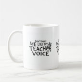 Teacher Voice Mug Koffiemok (Links)