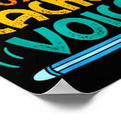 Teacher Voice Teacherlife Primary School Teacher  Poster (Hoek)