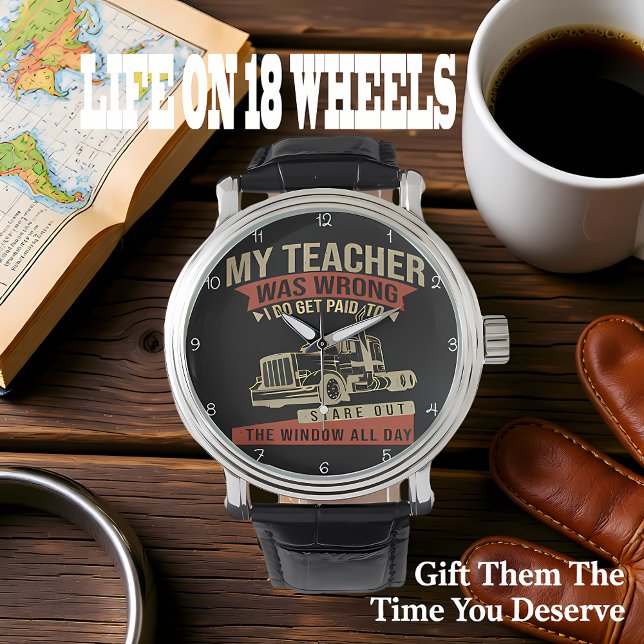 Teacher Wrong: Paid To Stare Window Horloge (Creator heeft geüpload)