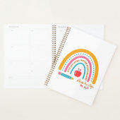 #Teacherlife Rainbow Personalized Teacher's Planner (Display)