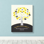 TEACHERS AFSTUDEREN GIFT BEELDSCHERM CANVAS AFDRUK (Insitu (Houten vloer))
