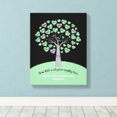 TEACHERS AFSTUDEREN GIFT BEELDSCHERM CANVAS AFDRUK (Insitu (Houten vloer))