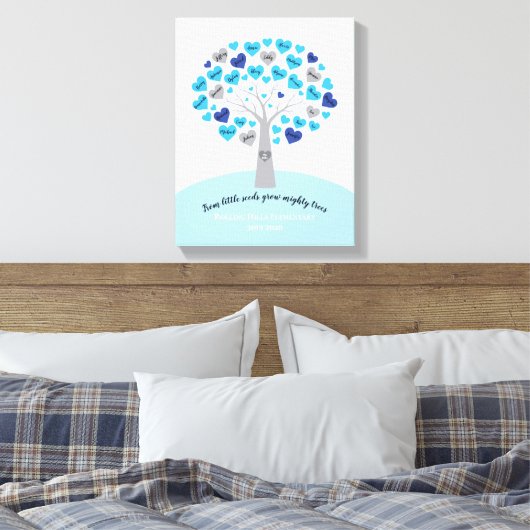 TEACHERS AFSTUDEREN GIFT BEELDSCHERM CANVAS AFDRUK (Insitu (Slaapkamer))