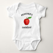Teacher's Assistant Baby Bodysuit (Voorkant)