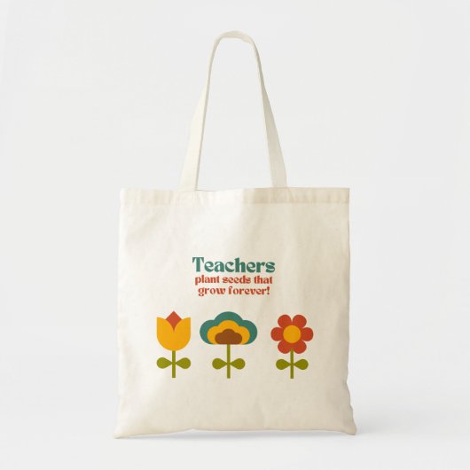 Teachers Canvas tas (Voorkant)