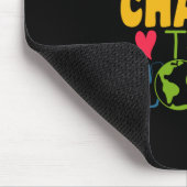 Teacher's Day Teacher verander de wereld Muismat (Hoek)