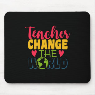 Teacher's Day Teacher verander de wereld Muismat