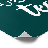 Teachers Gonna Teach Poster (Hoek)