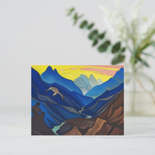 Teacher's Legacy by Nicholas Roerich Briefkaart (Staand voorkant)