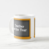 Teacher's Lounge Mini Chalkboard Koffiemok (Voorkant links)
