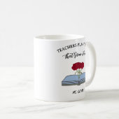 Teachers Plant Seeds – Inspirerend Teacher Gift Koffiemok (Voorkant rechts)