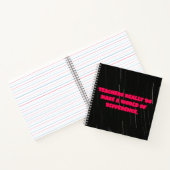 Teachers Really Do Make A World Of Difference Notitieboek (Binnen)