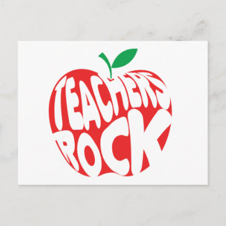 Teachers Rock Briefkaart