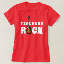 "Teachers Rock" met gitaar