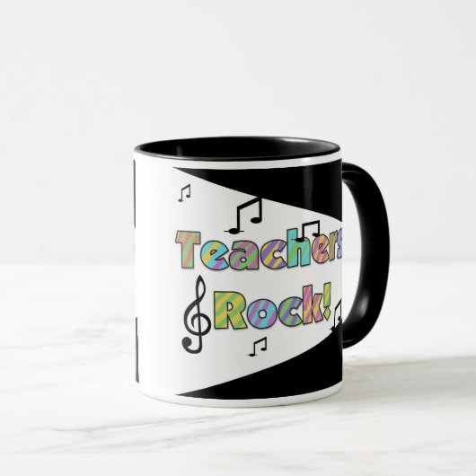 Teachers Rock Mok (Voorkant rechts)