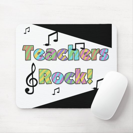 Teachers Rock Muismat (Met muis)