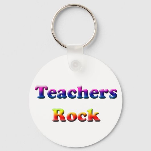 TEACHERS ROCK SLEUTELHANGER (Voorkant)