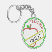 Teachers Rule Sleutelhanger (Voorkant Links)
