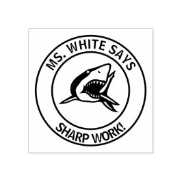 Teacher's Sharp werkstempel Rubberstempel