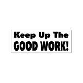 Teachers Stamp - Blijf het goede werk! Rubberstempel (Afrduk)