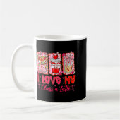 Teachers Valentine Day I Love My Cl A Latte Coffee Koffiemok (Links)