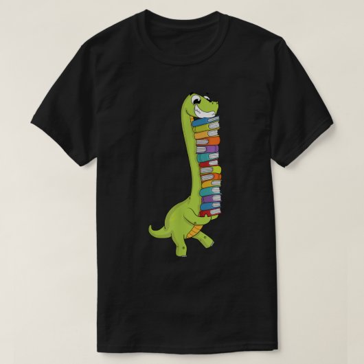 Teachersaurus Dinosaur Teacher Shirt Dino Reading (Design voorkant)