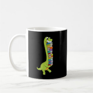 Teachersaurus Dinosaur Teacher Shirt Dino Reading Koffiemok
