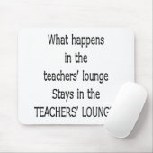 TEACHERSLOUNGE MUISMAT (Met muis)