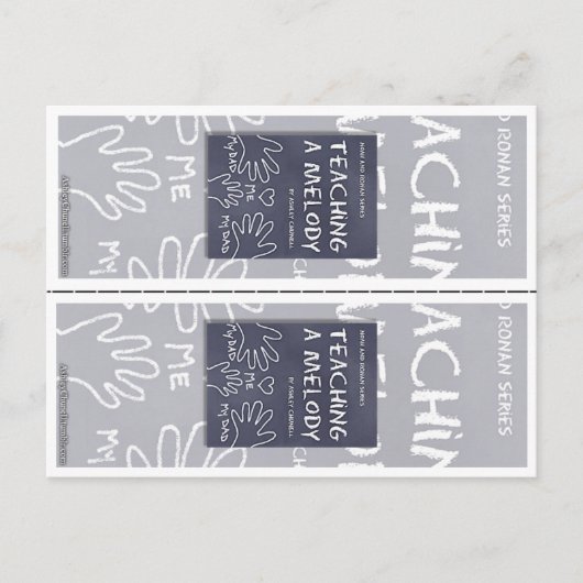 Teaching A Melody beroemd gemaakt door Ashley Chun Briefkaart (Voorkant)