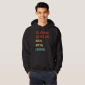 Teaching Assistant Man Myth Legend Hoodie (Voorkant volledig)
