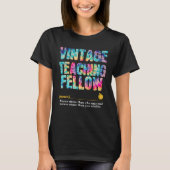 Teaching Fellow Appreciation Week Terug naar schoo T-shirt (Voorkant)
