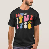 Teaching Future Artists Groovy Retro Back To Schoo T-shirt (Voorkant)