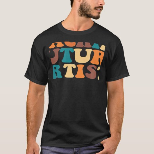 Teaching Future Artists Teachers T-shirt (Voorkant)