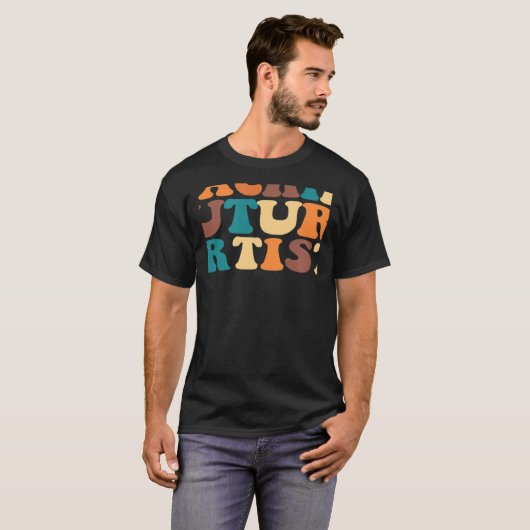 Teaching Future Artists Teachers T-shirt (Voorkant volledig)